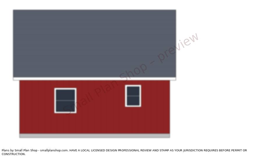Rear elevation preview