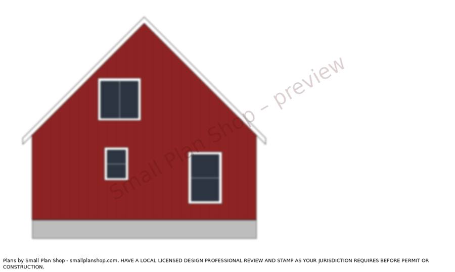 Rear elevation preview