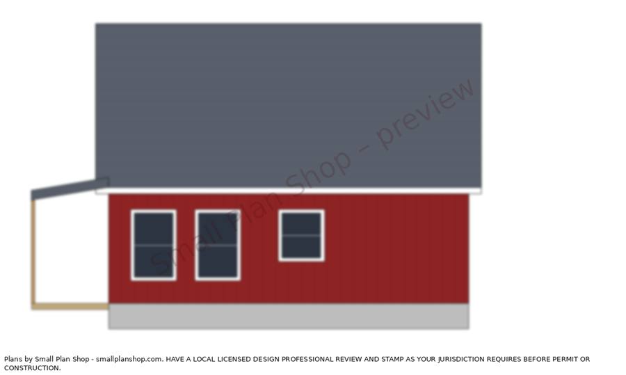 Right elevation preview