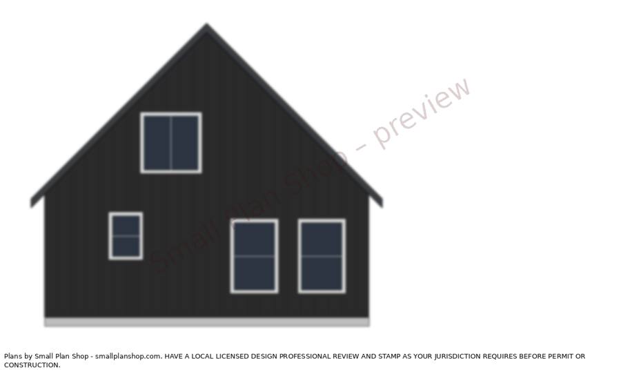 Rear elevation preview