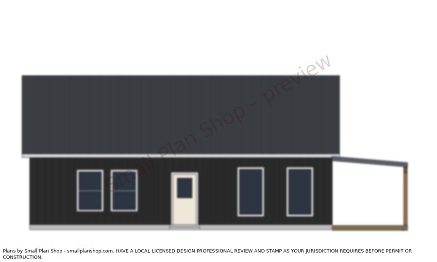 Left elevation preview