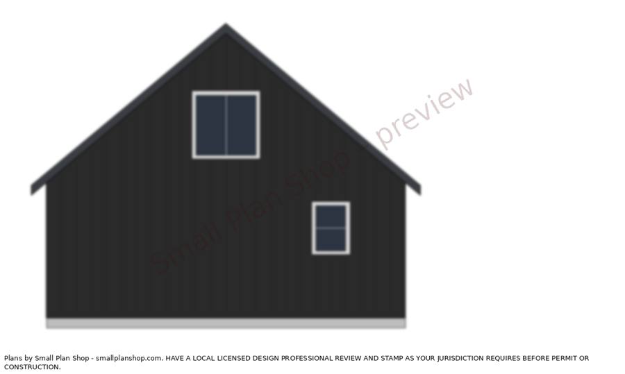 Rear elevation preview