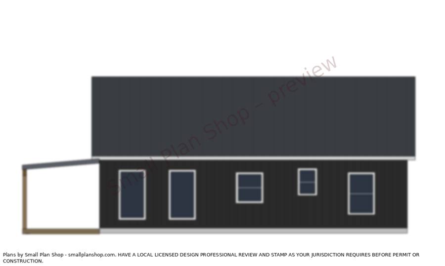 Right elevation preview