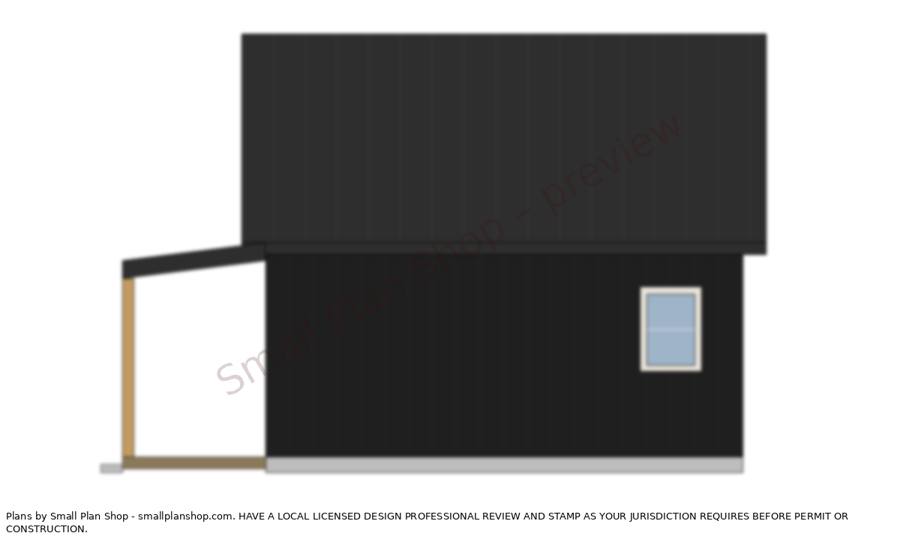 Right elevation preview