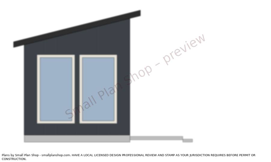 Left elevation preview
