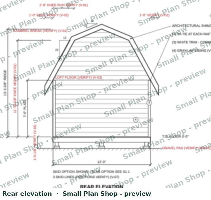 Rear elevation preview
